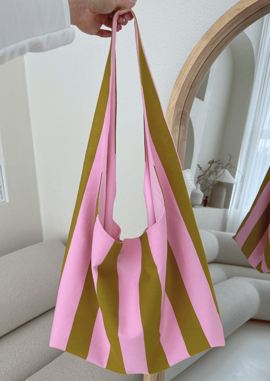 Tote Bag Pink Matcha